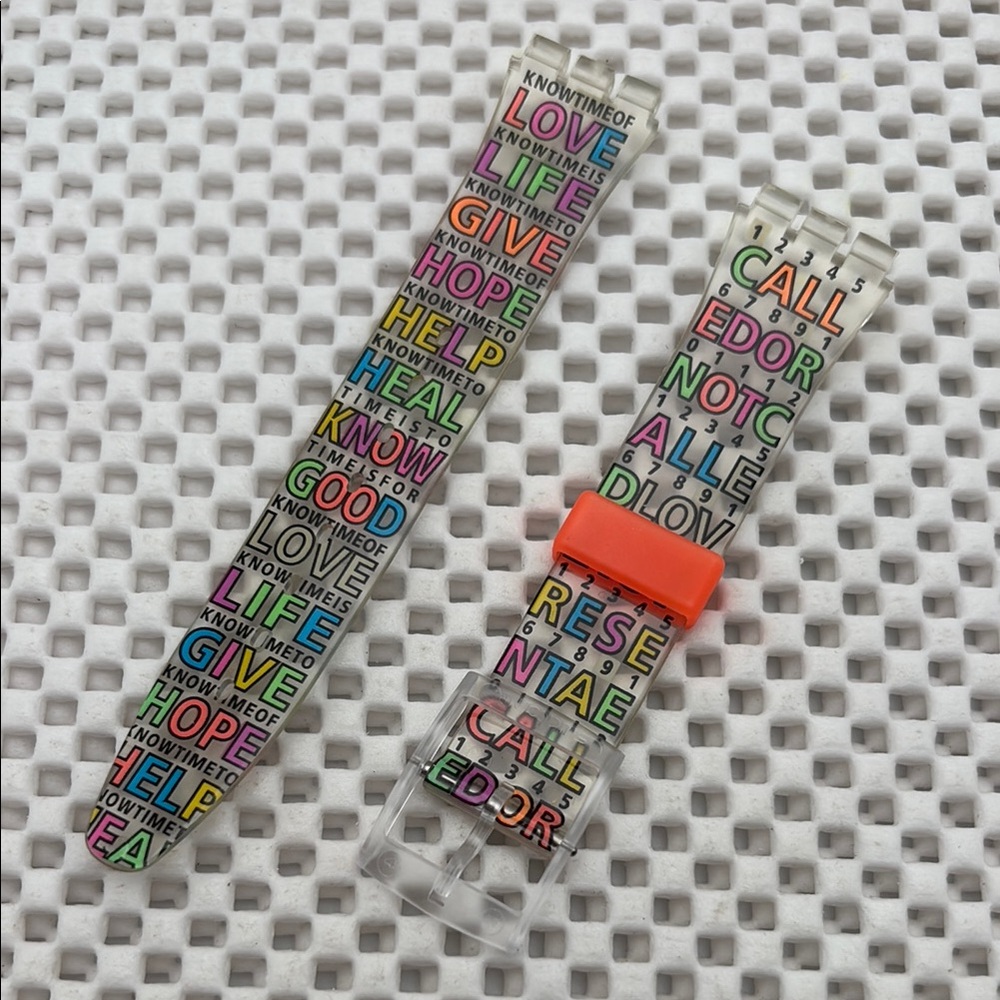 Swatch Watch Band - GK290 - IMAGINE LOVE (Band only)